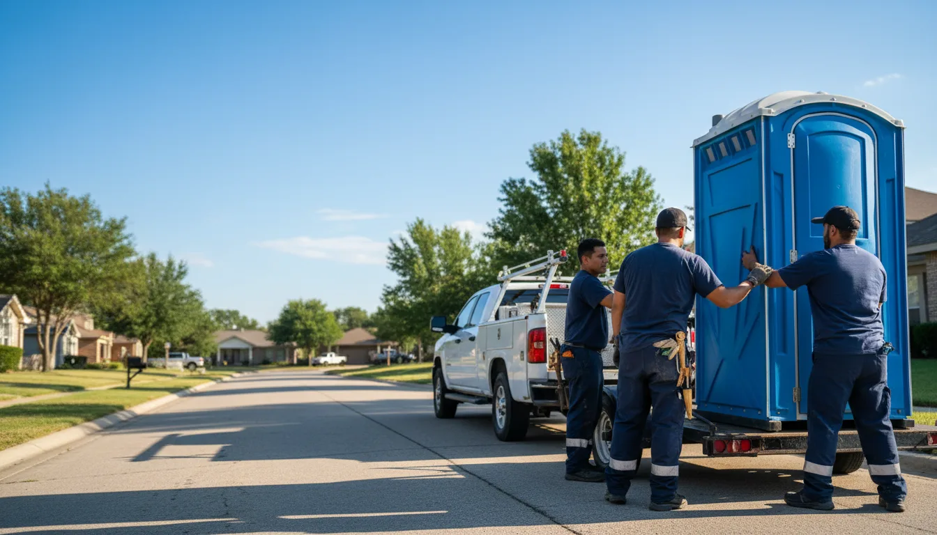 Portable Toilet Rental in New Holland, IL near me